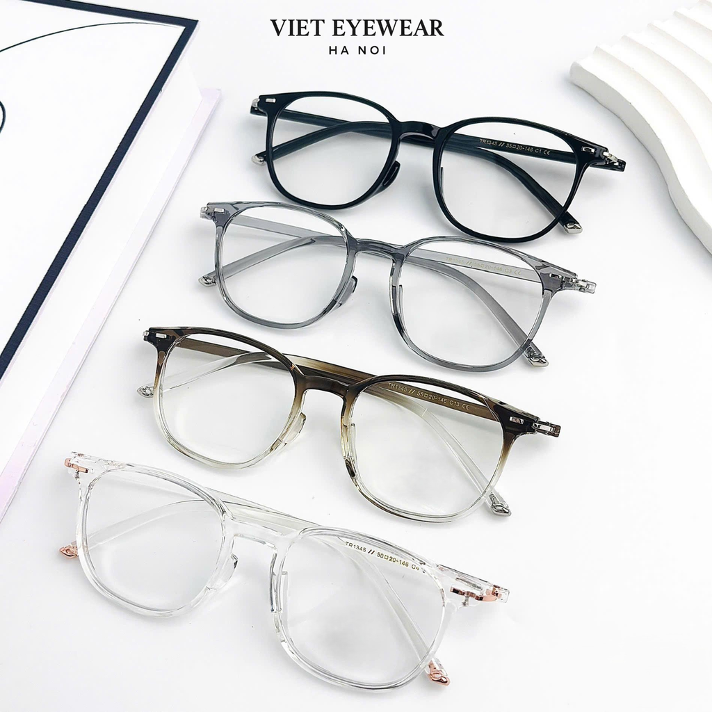 VIET EYEWEAR 1345 Braun weiß