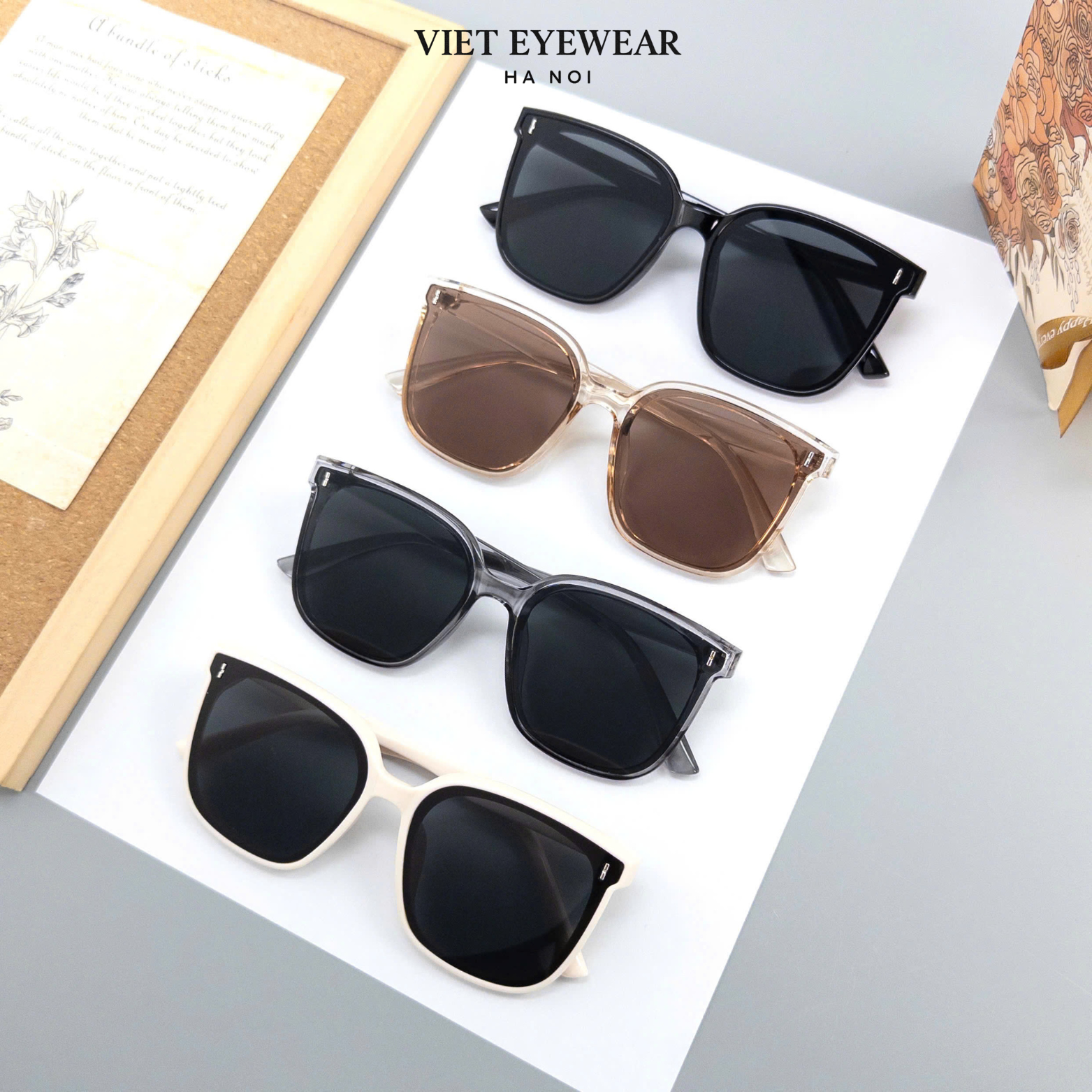 VIET EYEWEAR R282 Schwarz