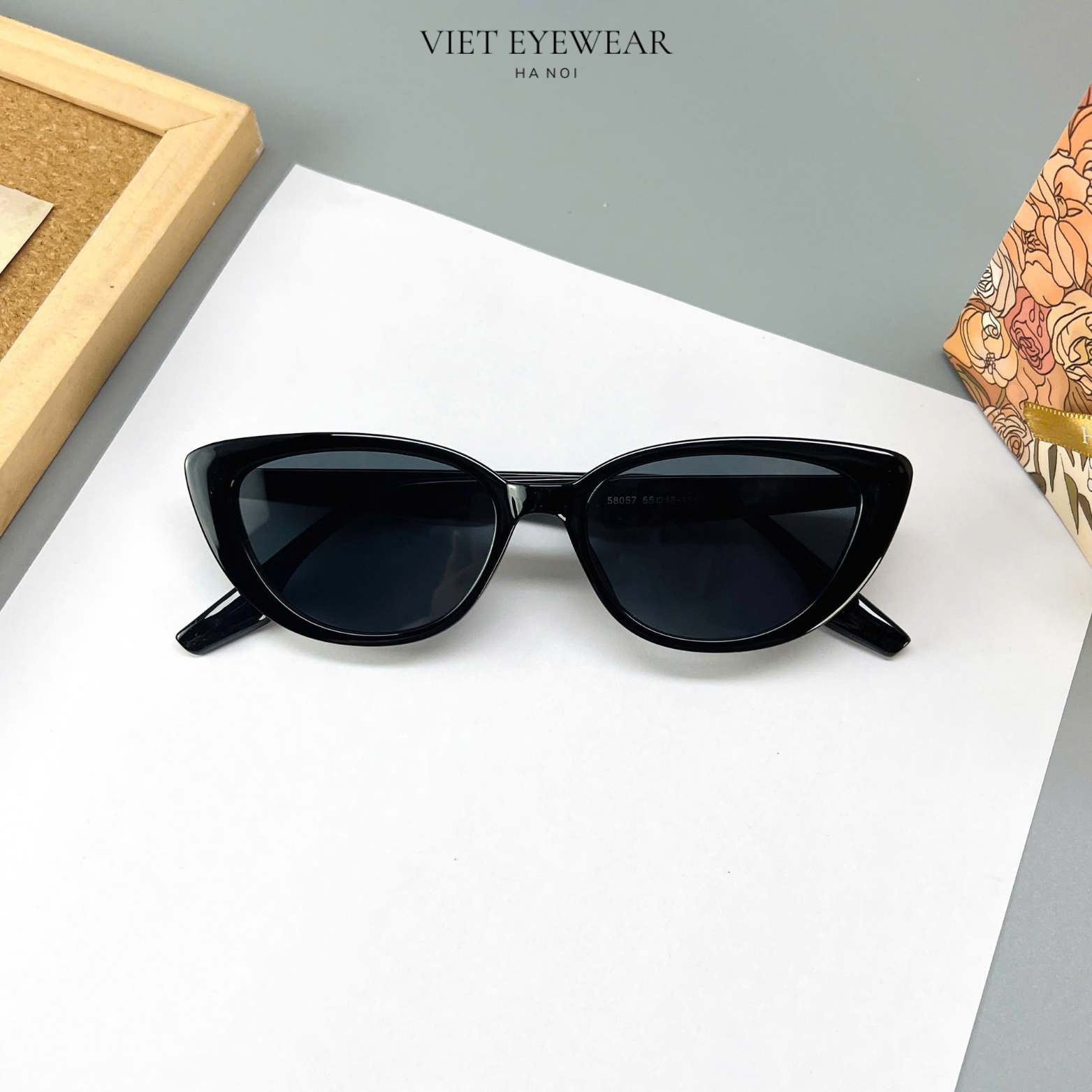 VIET EYEWEAR 391 Schwarz