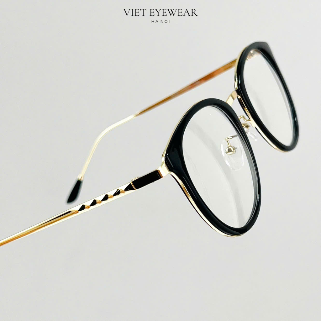 VIET EYEWEAR 9228 Schwarze Gold