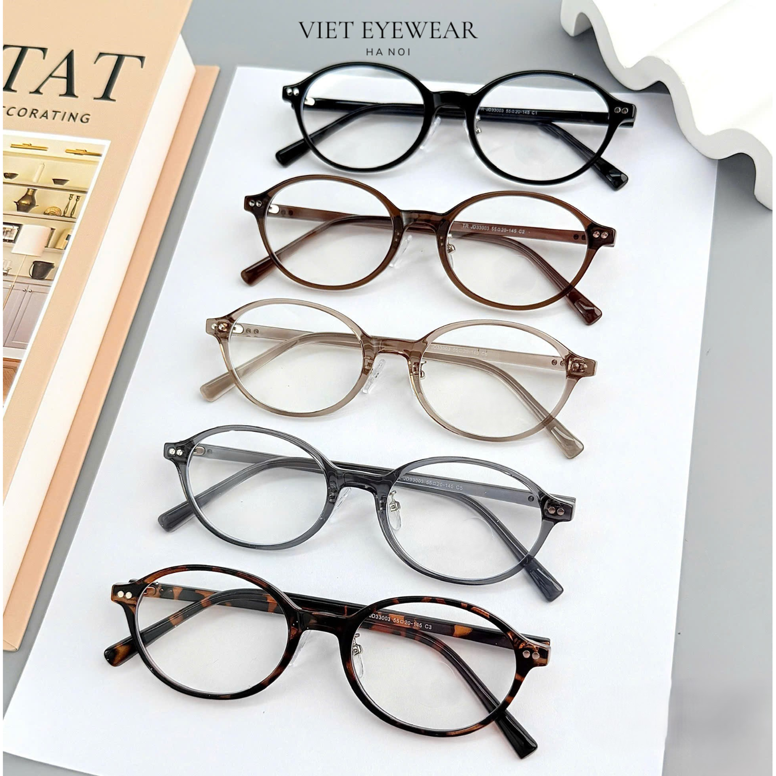 VIET EYEWEAR 33003 Braun