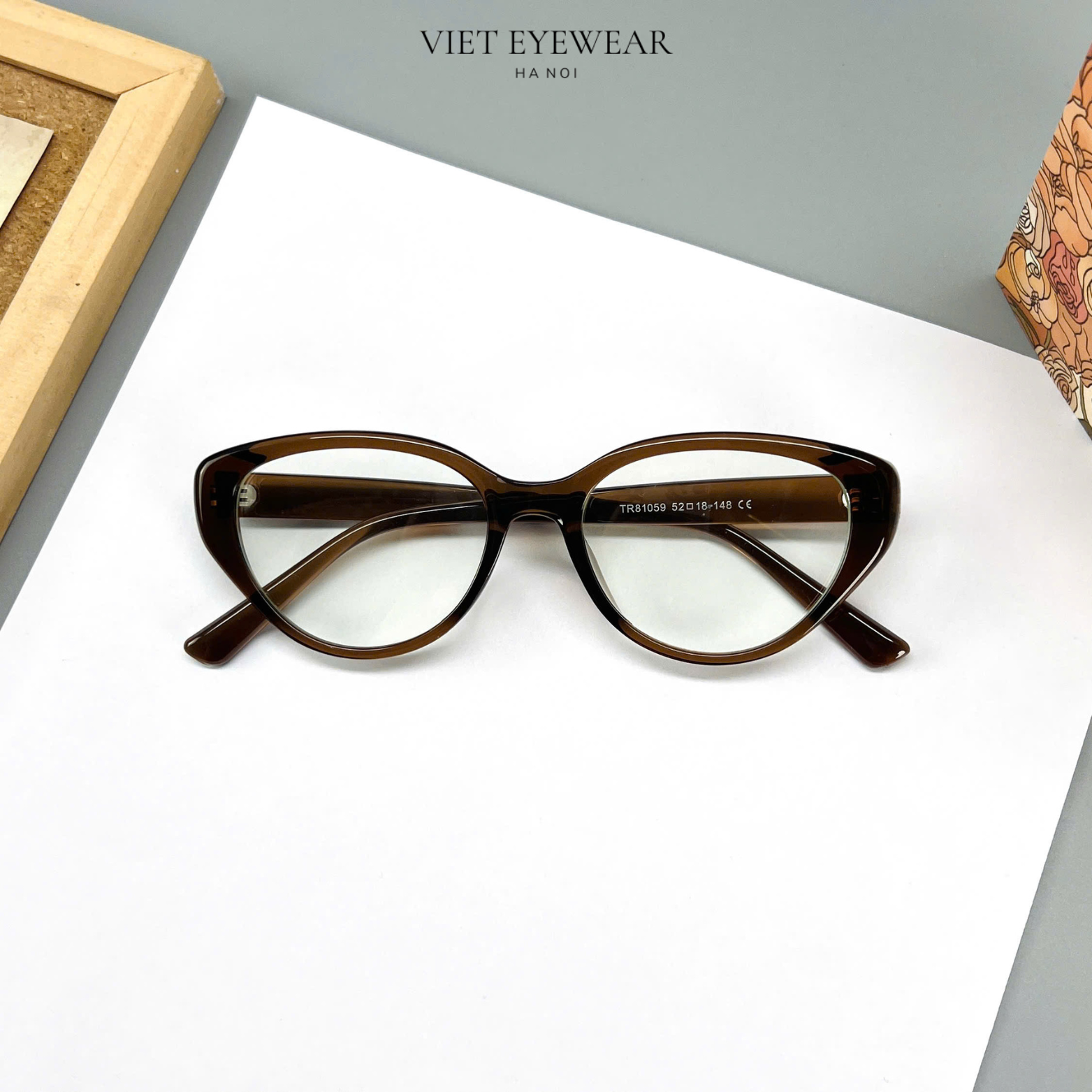 VIET EYEWEAR 81059 Braun