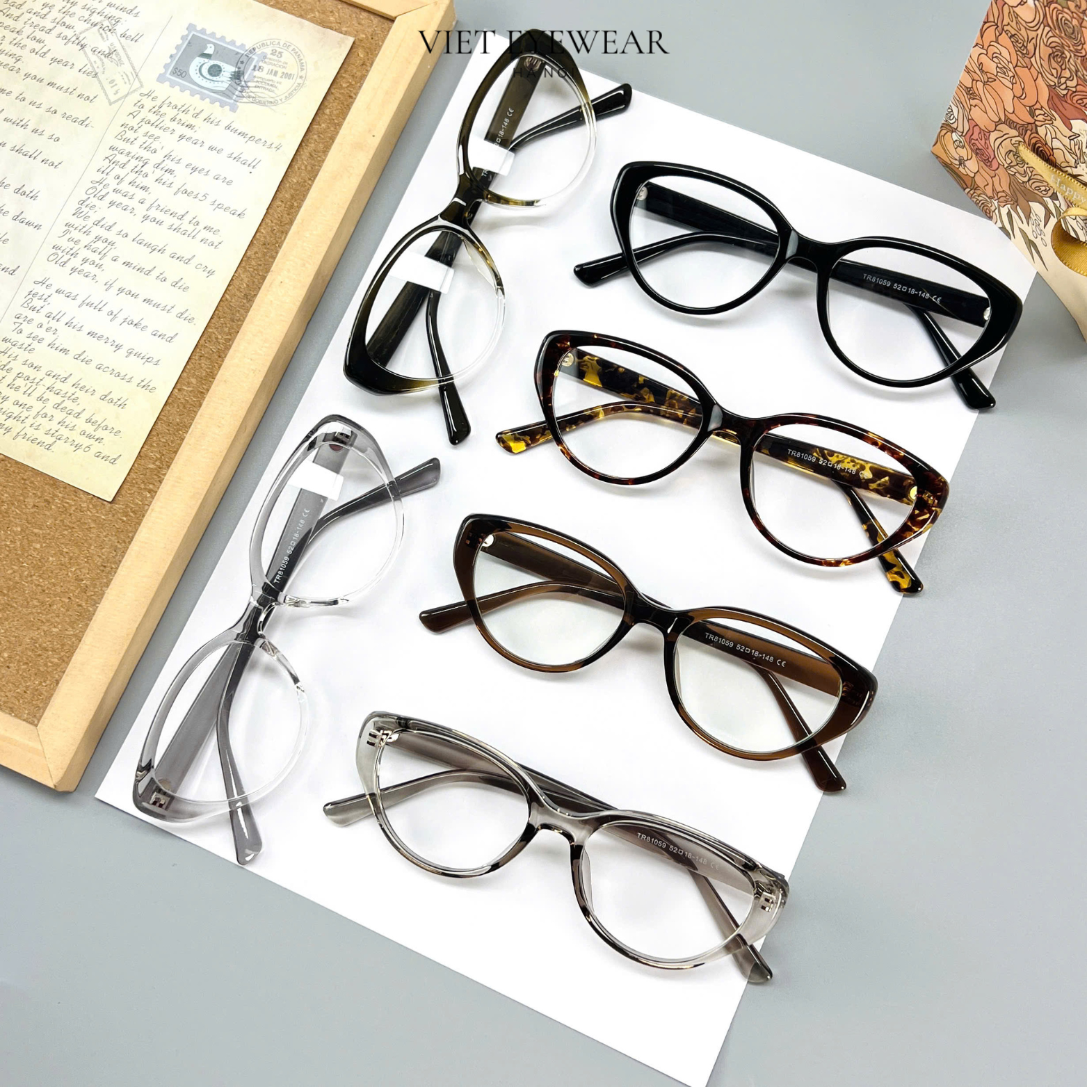 VIET EYEWEAR 81059 Braun