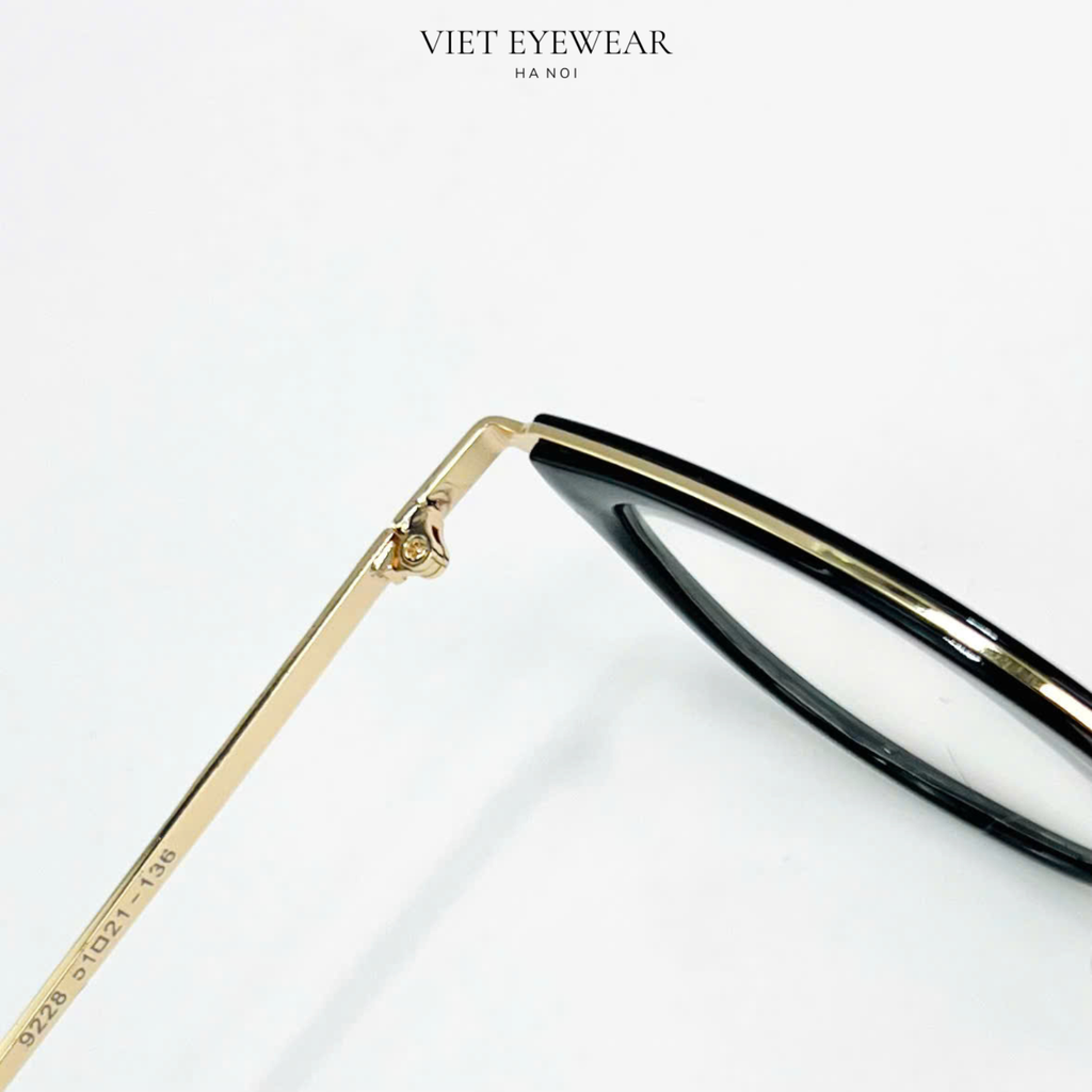 VIET EYEWEAR 9228 Schwarze Gold